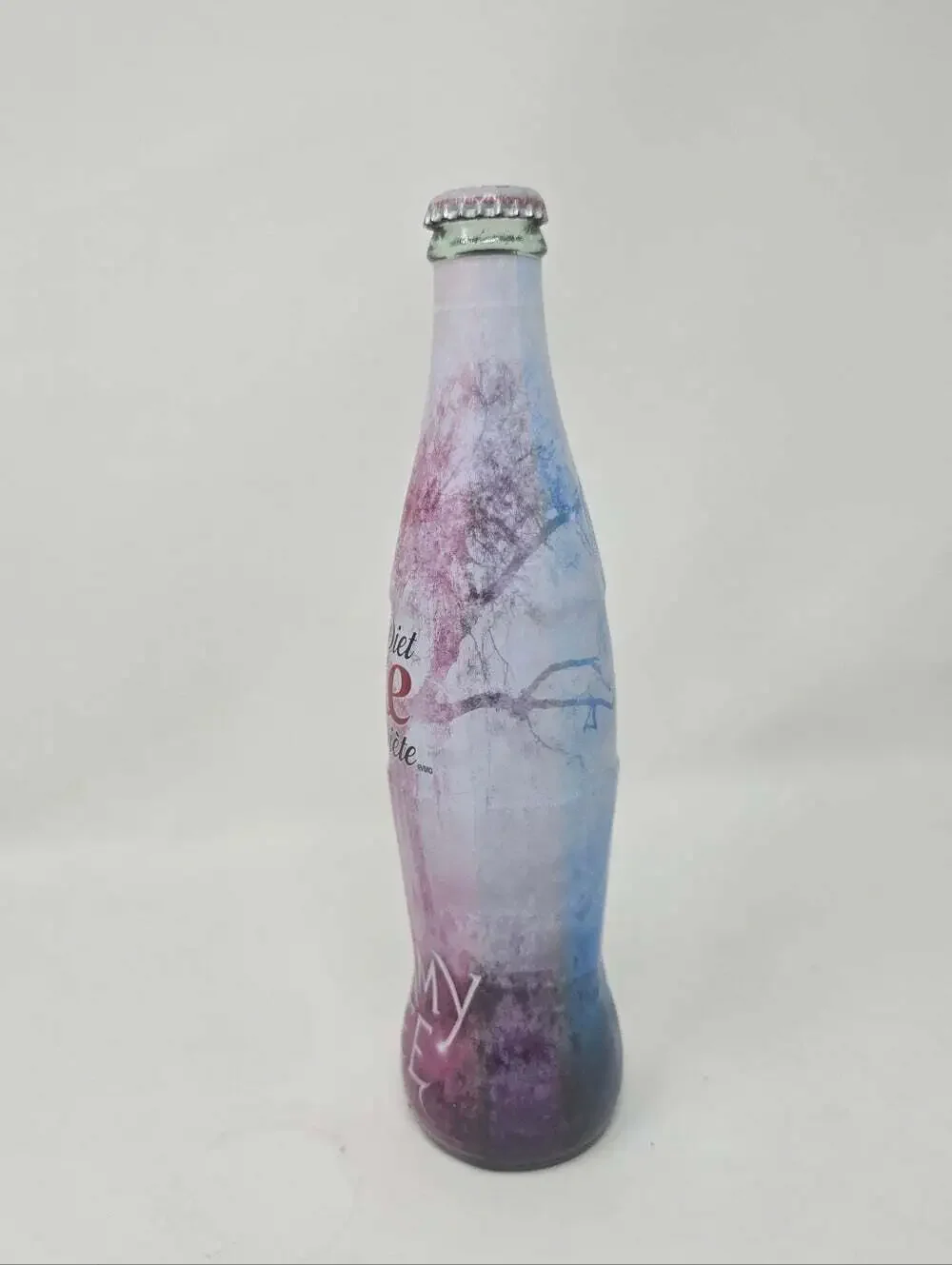 Limited Edition Evanescence Coca Cola Glass Bottle Coke Rock Band Music 9.5 RARE